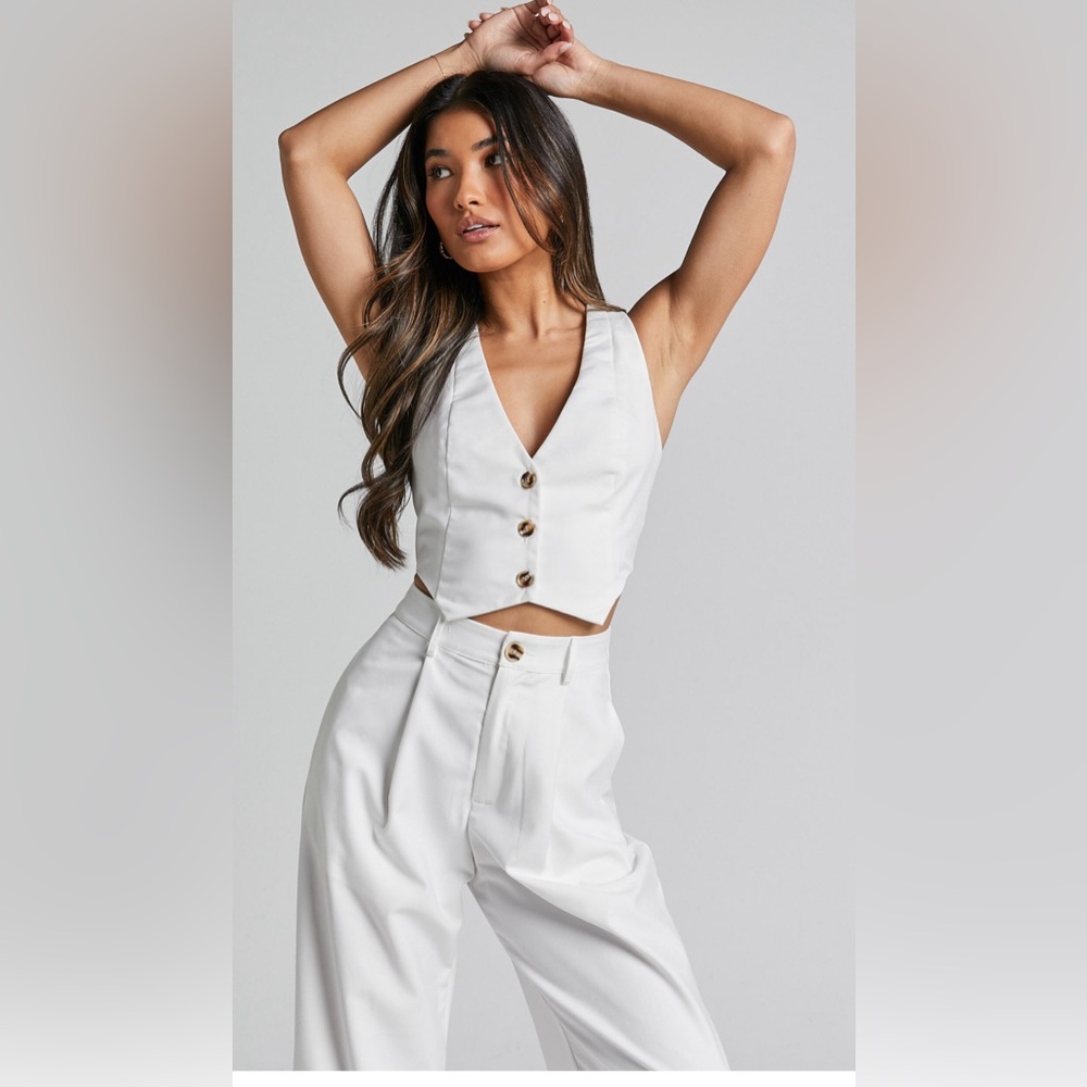 SHEIN white vest size S